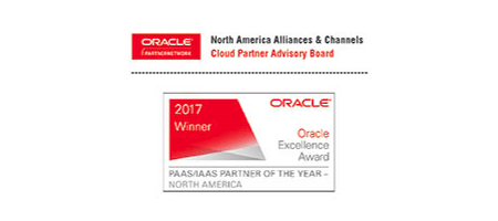 Oracle Excellence Award 2017