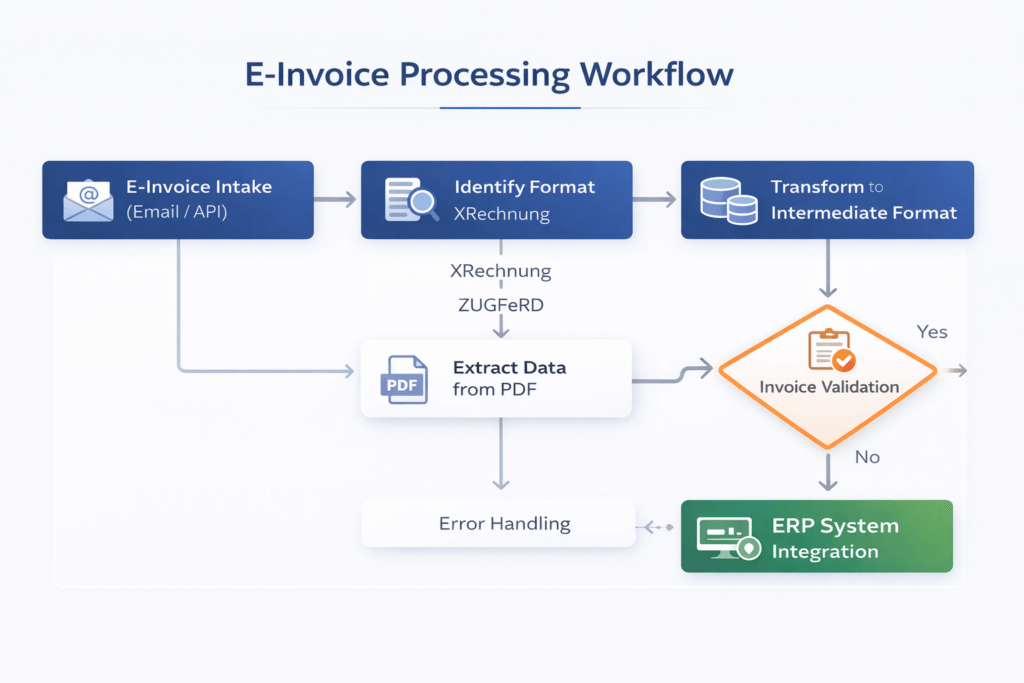 E-Invoice Processing in Germany